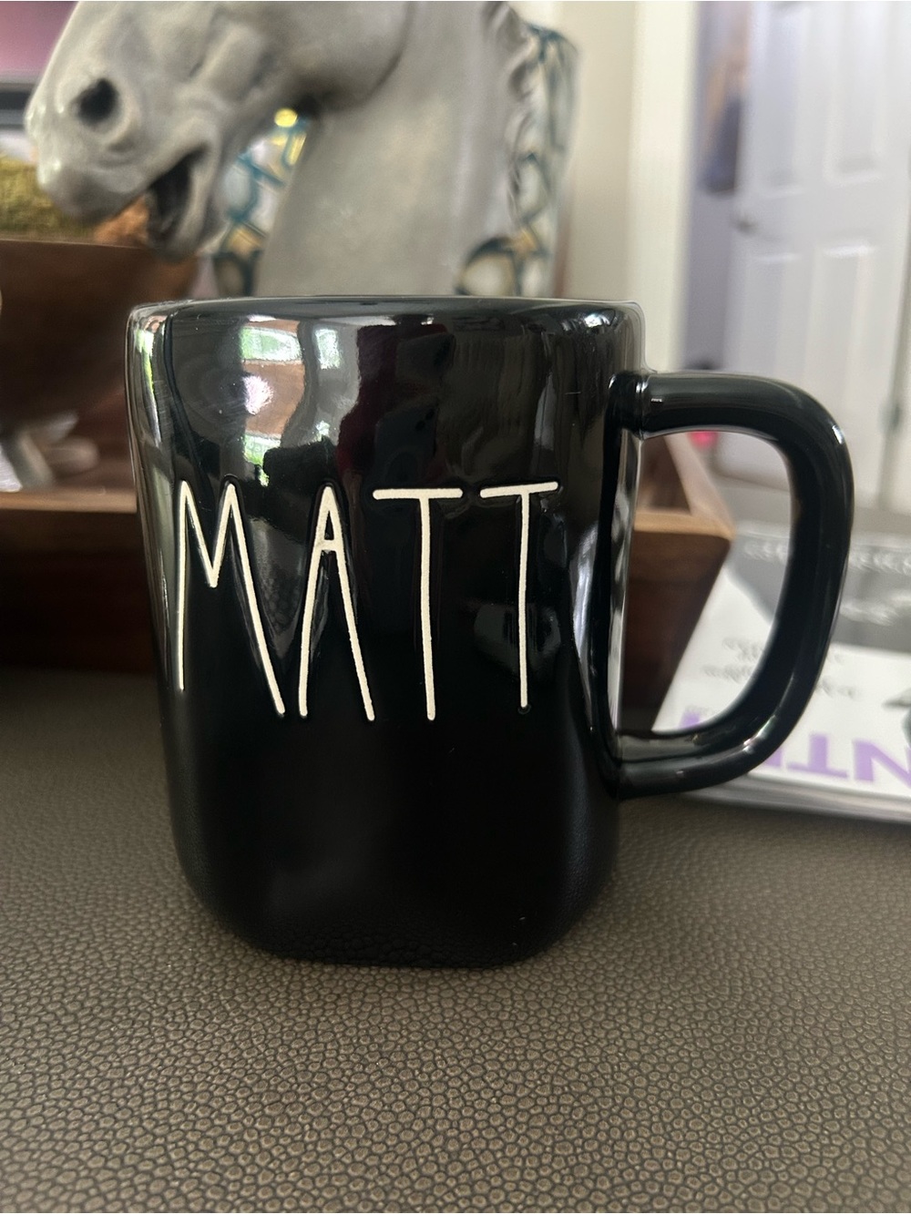 Rae Dunn MATT" Ceramic Mug